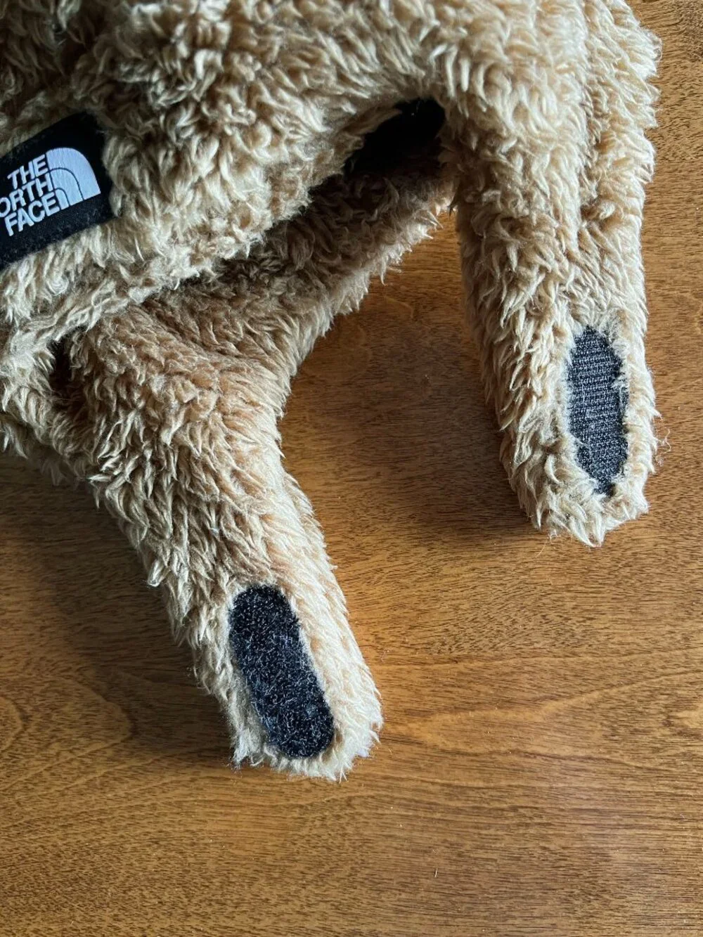 The North Face cozy bear hat 0-6m